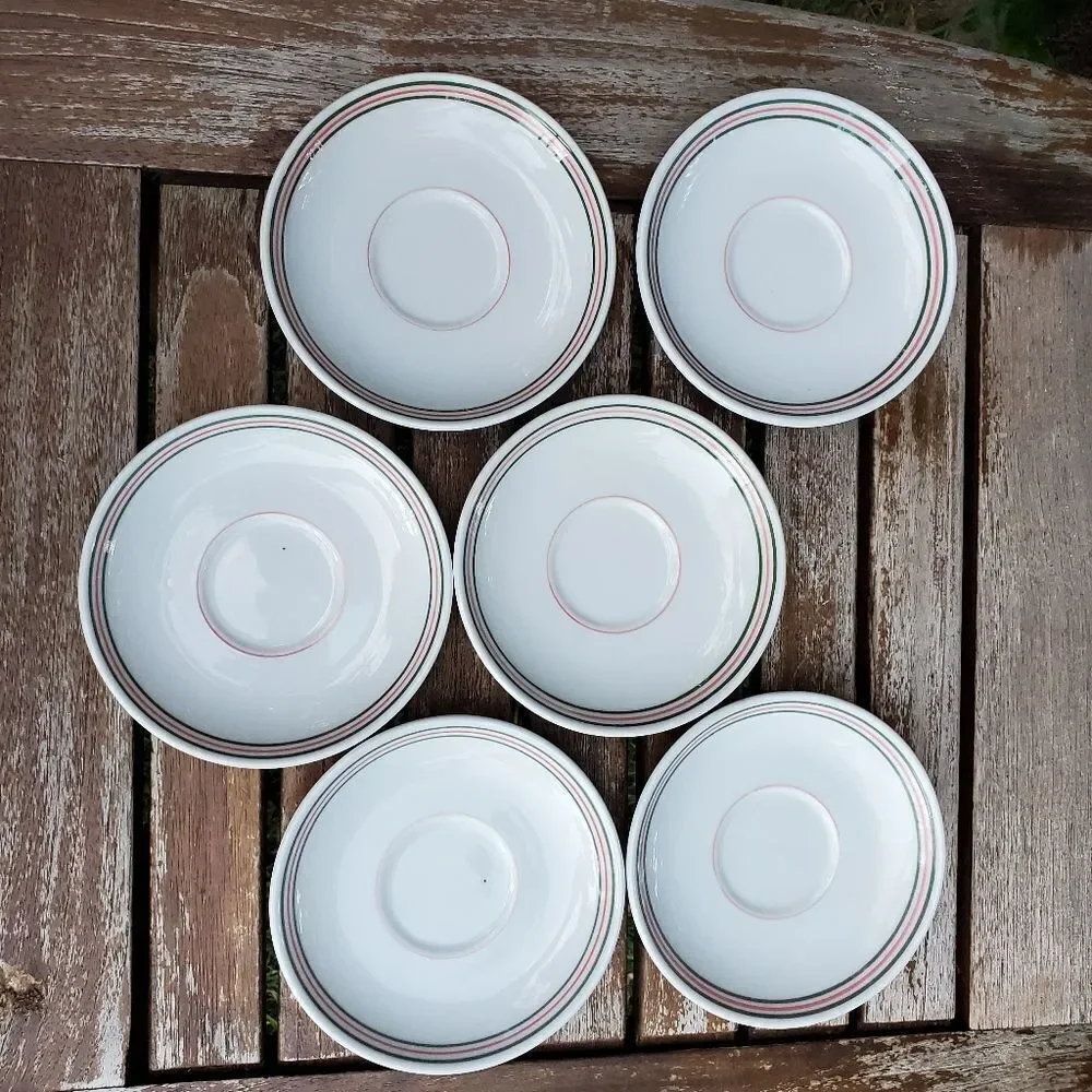 Noritake China Tea Cups Saucers Set of 6